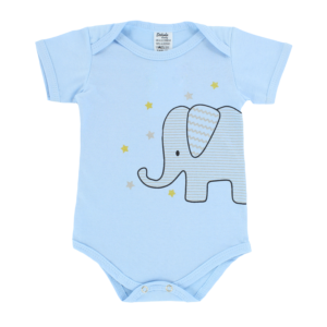 Body Estampado Elefante Azul